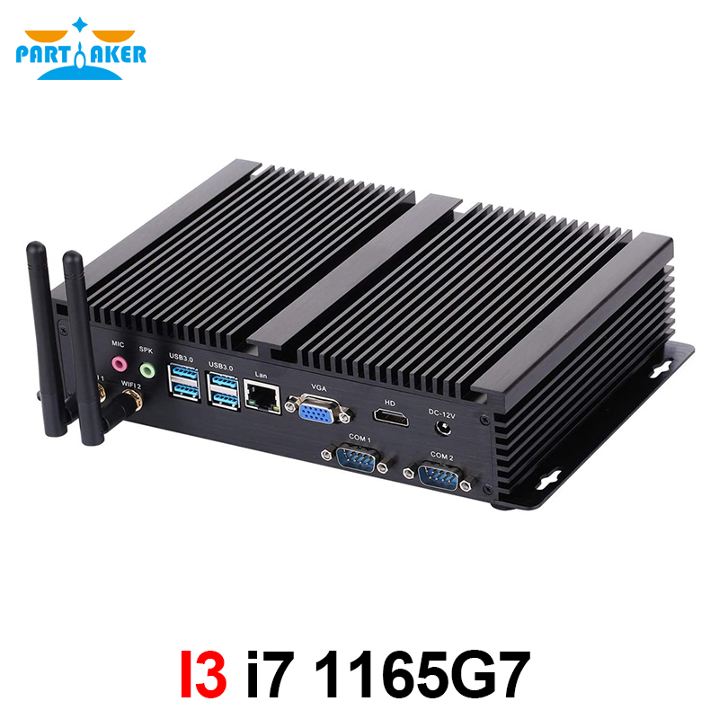  ̴ PC ǻ Intel Core i7 1165G7 ũž PC Win 10 2 * DDR4 M.2 NVMe + Msata + 2.5 &SATA 4K HTPC Nettop HDMI VGA WiFi